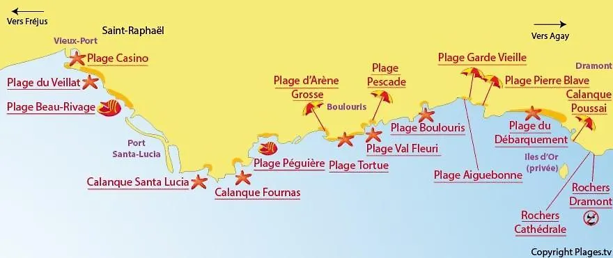 Apartamento Appartement A 200M De La Plage,300M Des Commerces Saint-Raphaël